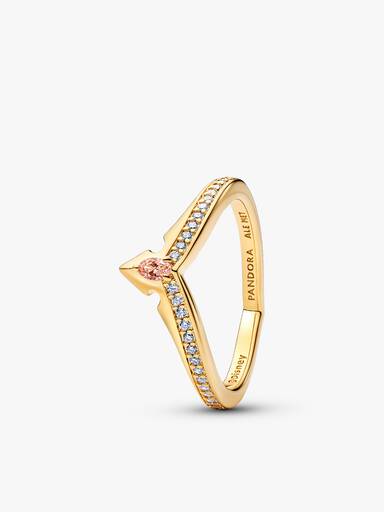 Conjunto de Presente Anéis Aurora e Malévola