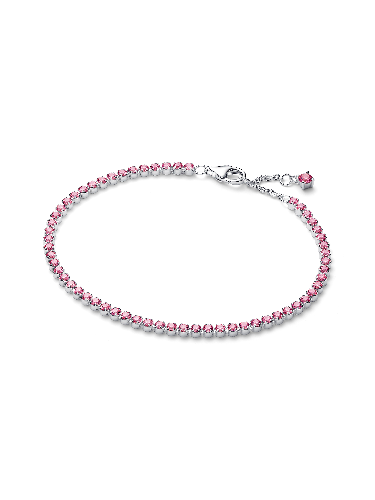 Pulseira de Ténis Pequena Rosa