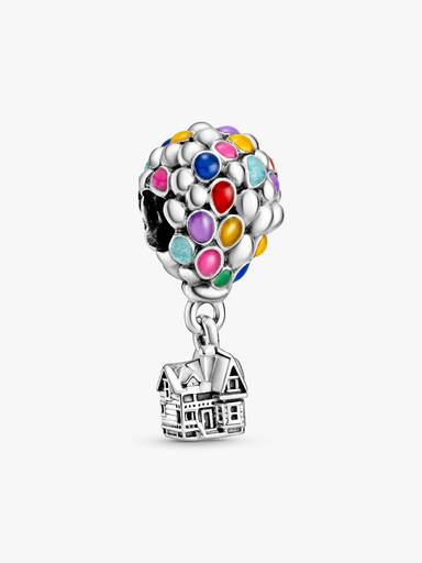 Conta Disney House & Balloons Prata