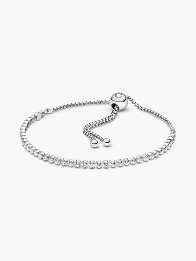 Pulseira Sparkling Strand PANDORA Rose