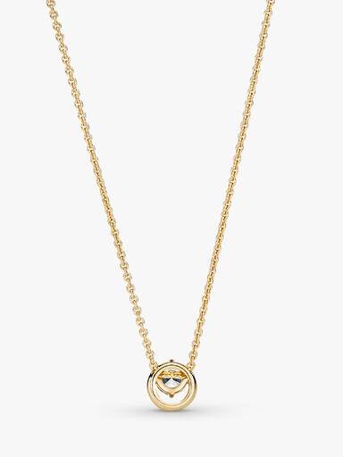 Colar Sparkling Round Halo