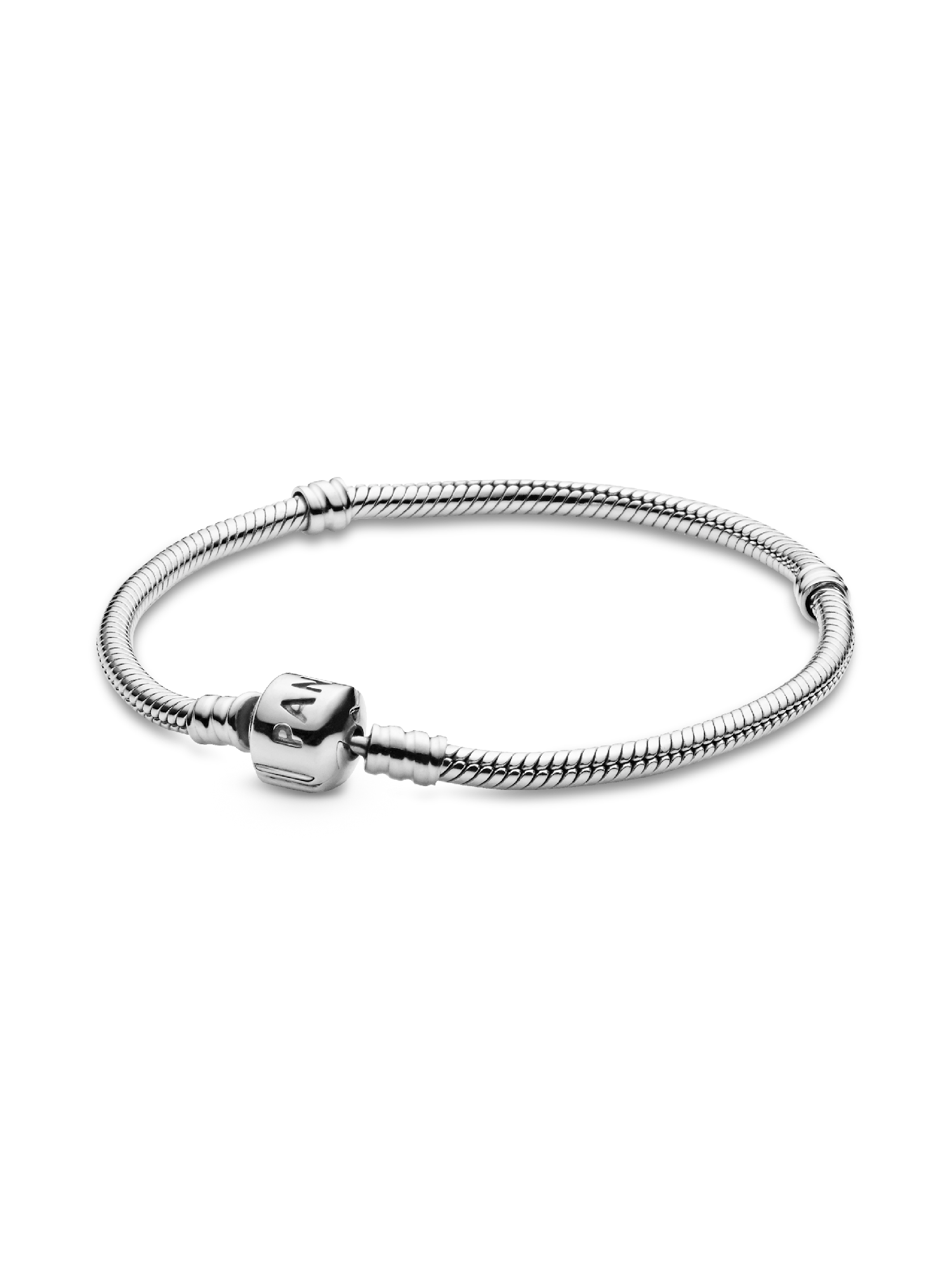 Pulseira Malha Snake Fecho Barril