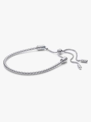 Pulseira Deslizante Corrente com Tachas