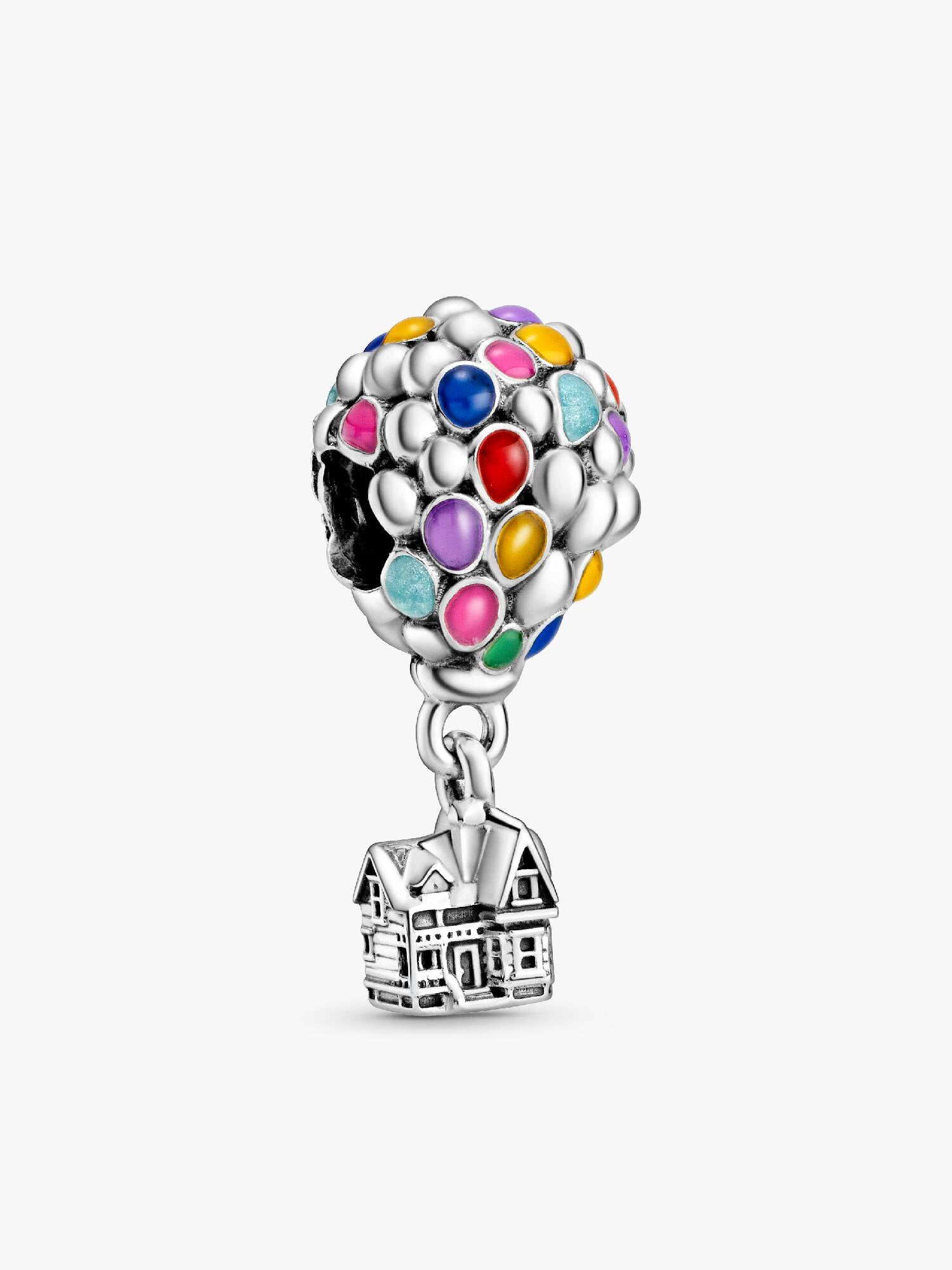 Conta Disney House & Balloons Prata