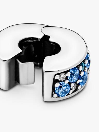 Clip Pavé Azul