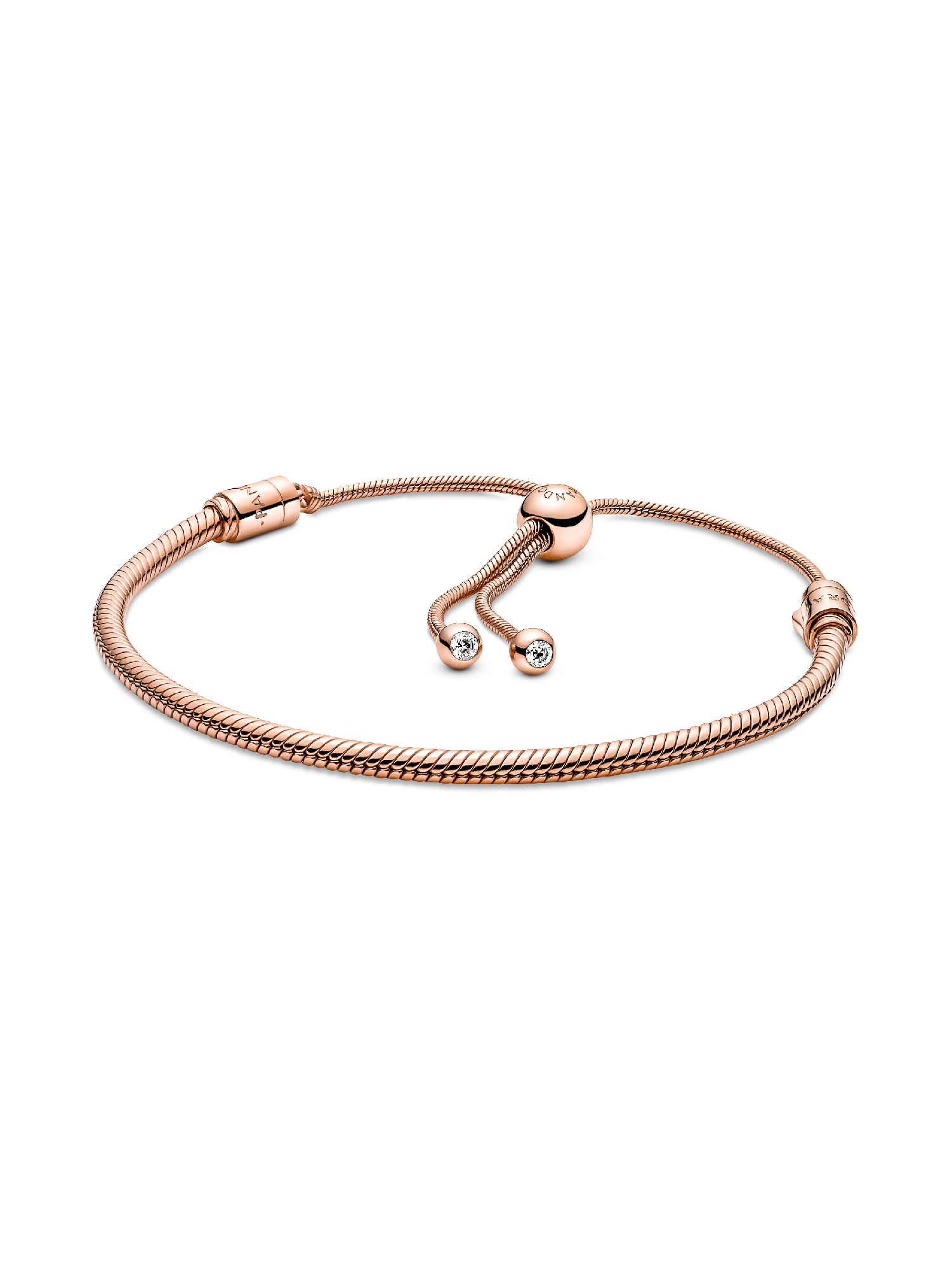 Pulseira Deslizante Malha Snake Pandora Moments