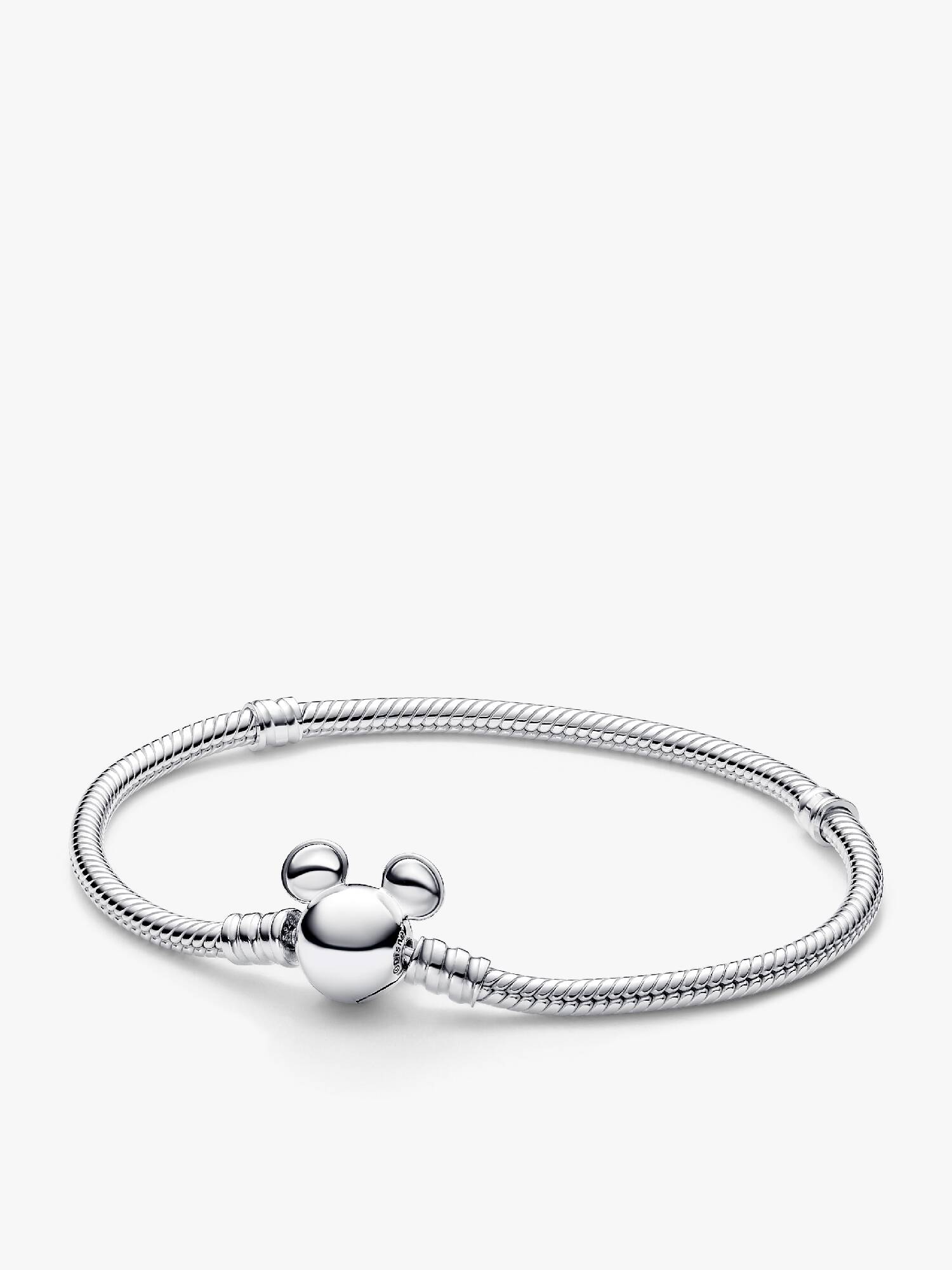 Pulseira Malha Snake Fecho Moments Mickey Disney