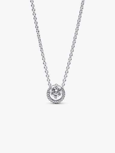 Colar com Pendente Sparkling Halo