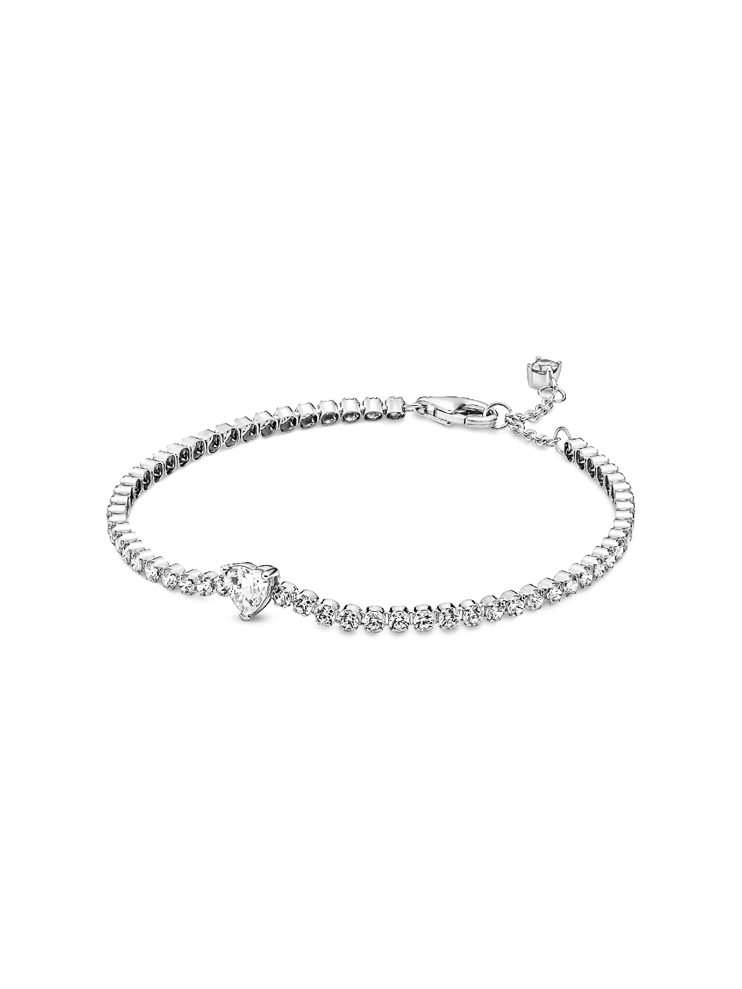 Pulseira Brilhante Coração