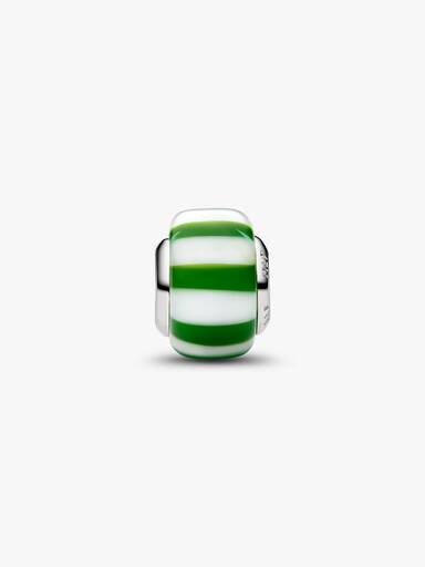 Conta Vidro Murano Menta Verde