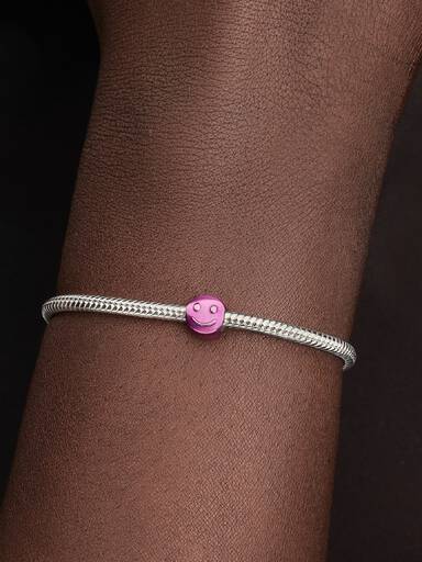 Mini Conta Happy Face Rosa