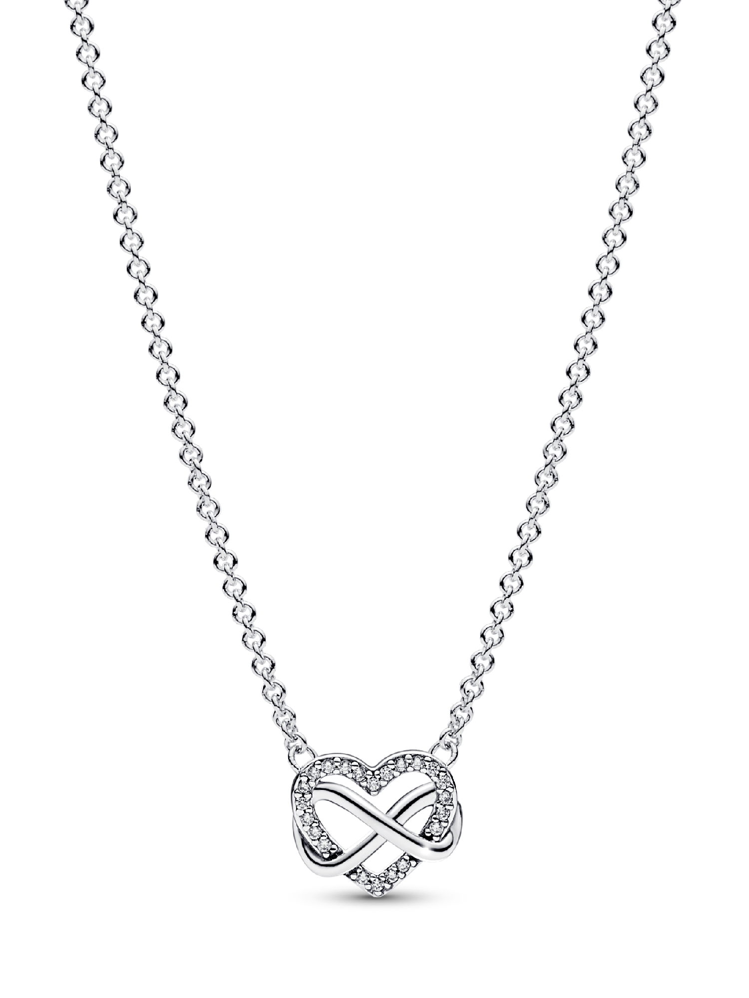 Colar Sparkling Infinity Heart