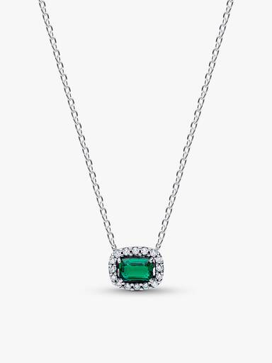 Conjunto de Presente Halo Verde Completo Pandora Timeless