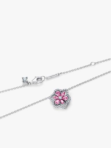 Conjunto de Presente Herbário Flor Rosa Brilhante