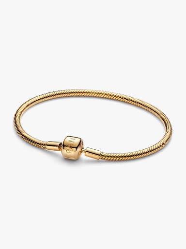 Pulseira Malha Snake Fecho Barril