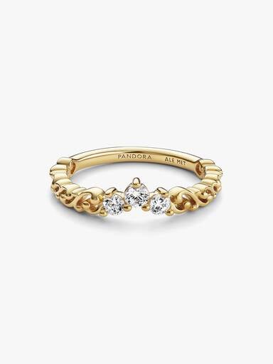 Anel Regal Swirl Tiara