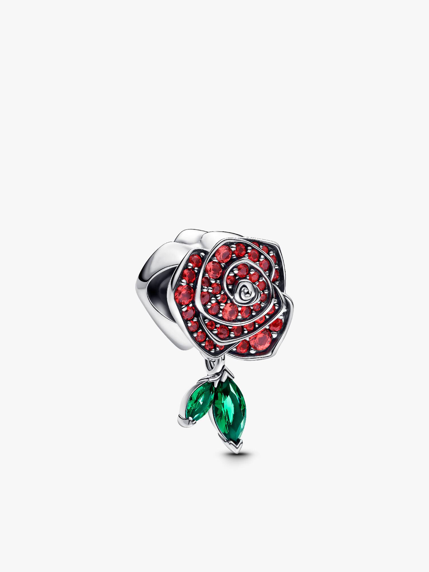Conta Rosa brilhante em flor