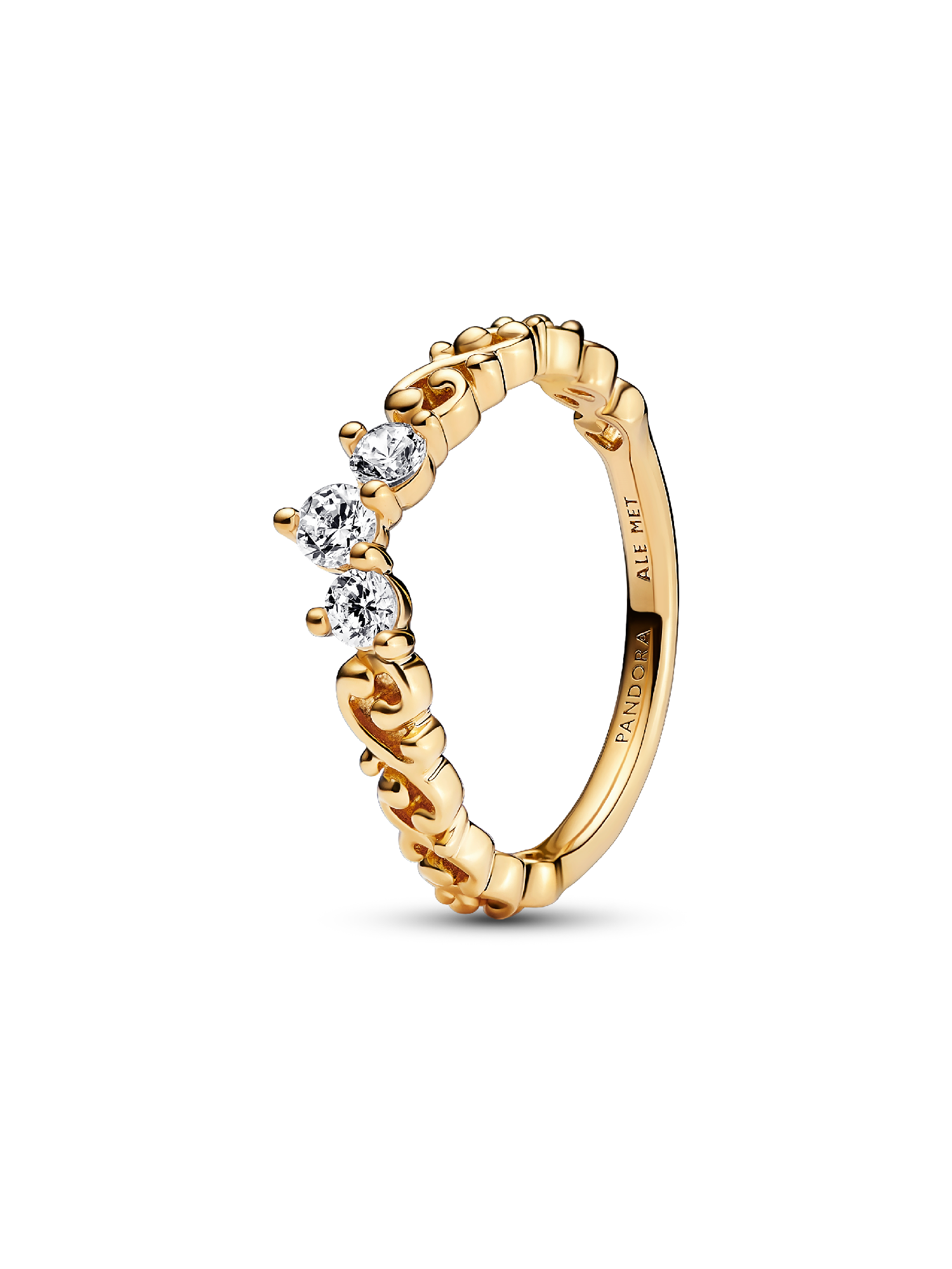 Anel Regal Swirl Tiara