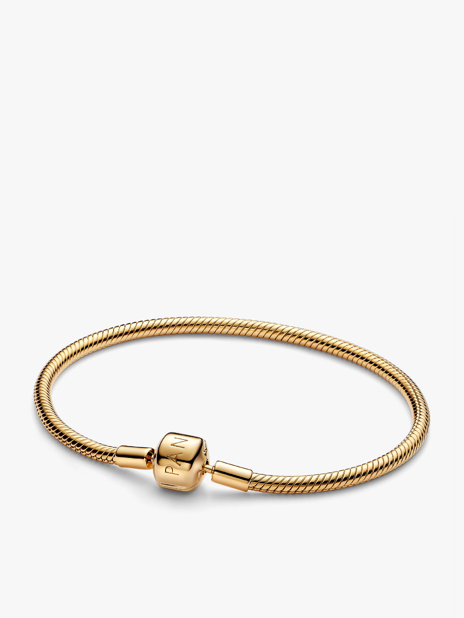 Pulseira Malha Snake Fecho Barril