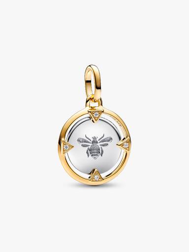 Conta Medalhão Abelha