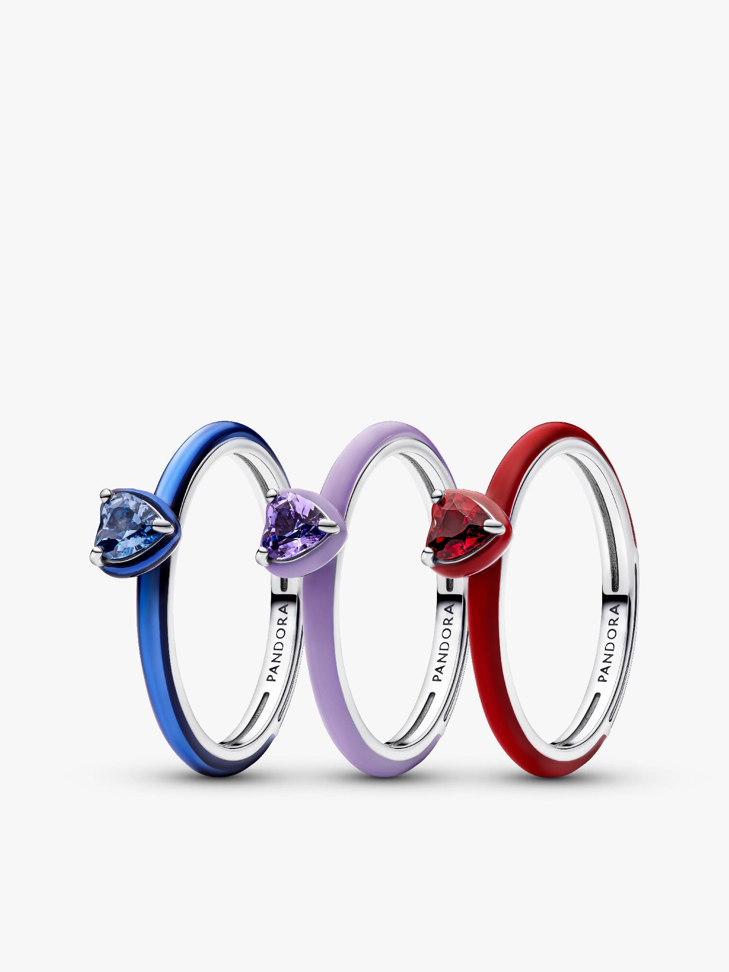 Conjunto de Anéis Coração Chakra
