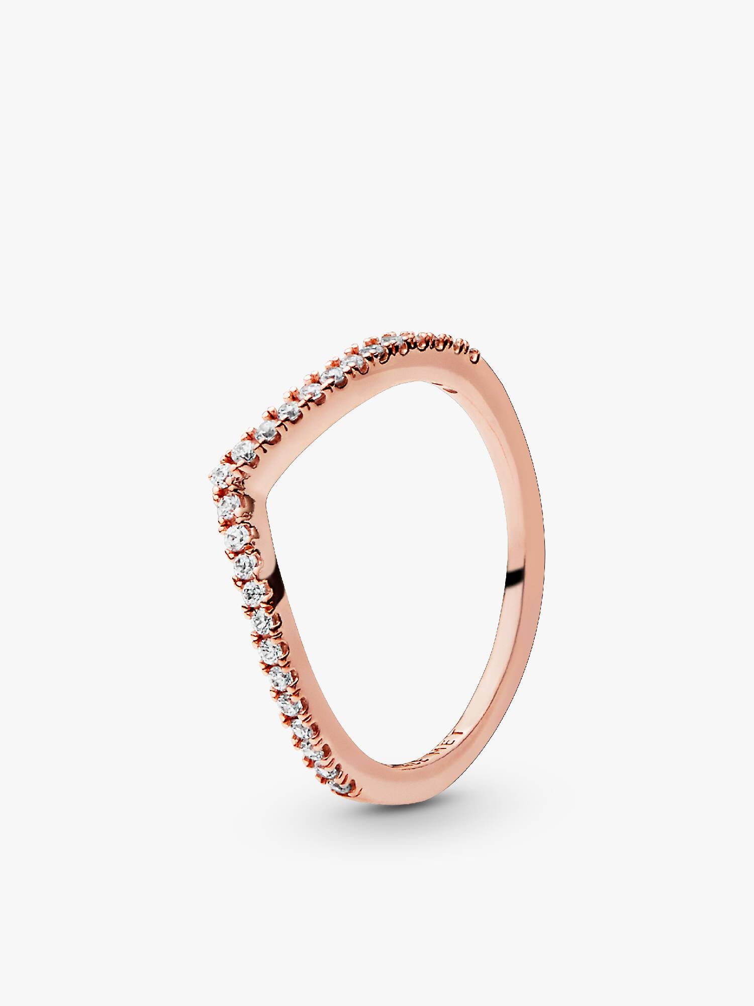 Anel Wishbone Brilhante