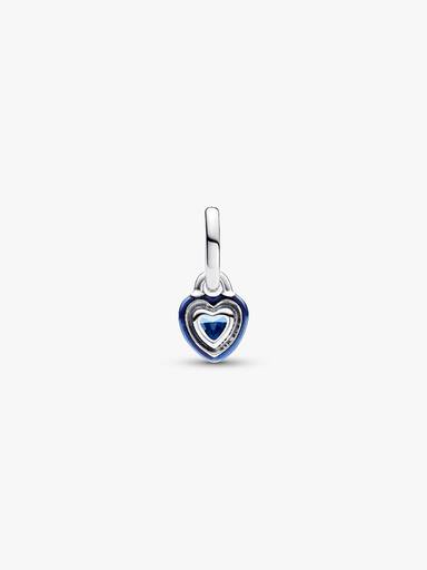 Mini-Conta Pendente Coração Chakra Azul Pandora ME