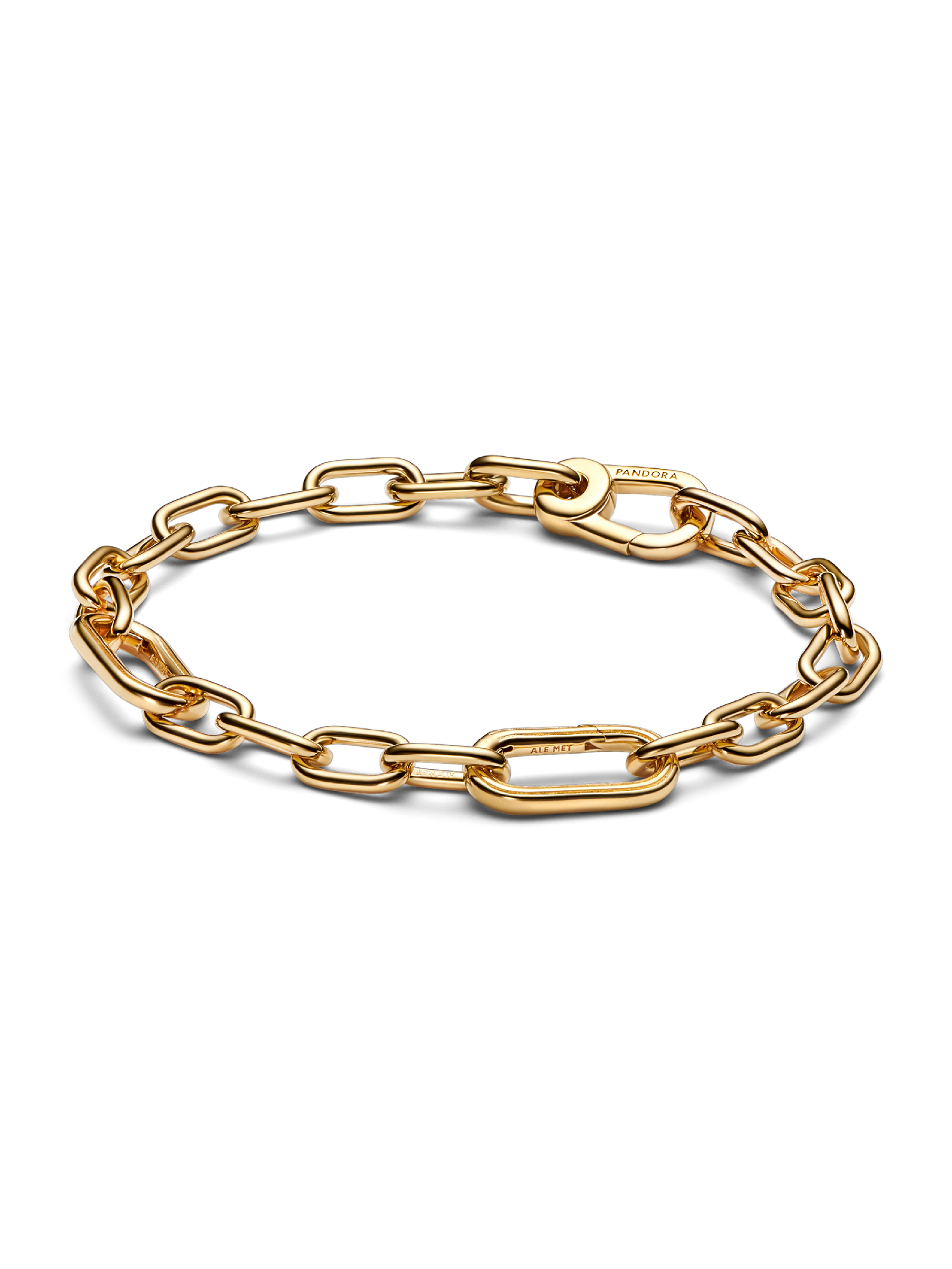 Pulseira de Corrente de Elos Pequenos