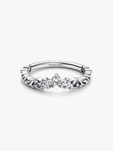 Anel Regal Swirl Tiara