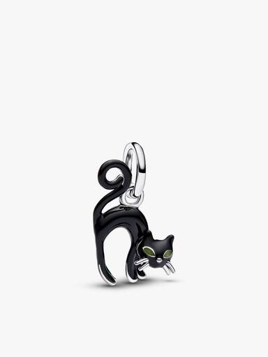 Conjunto de Presente Pulseira Gato Preto Halloween
