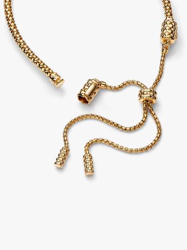 Pulseira Deslizante Corrente Cravejada