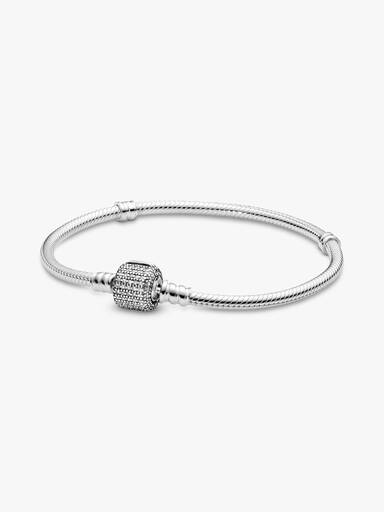 Pulseira Malha Snake Pavé Cintilante Moments