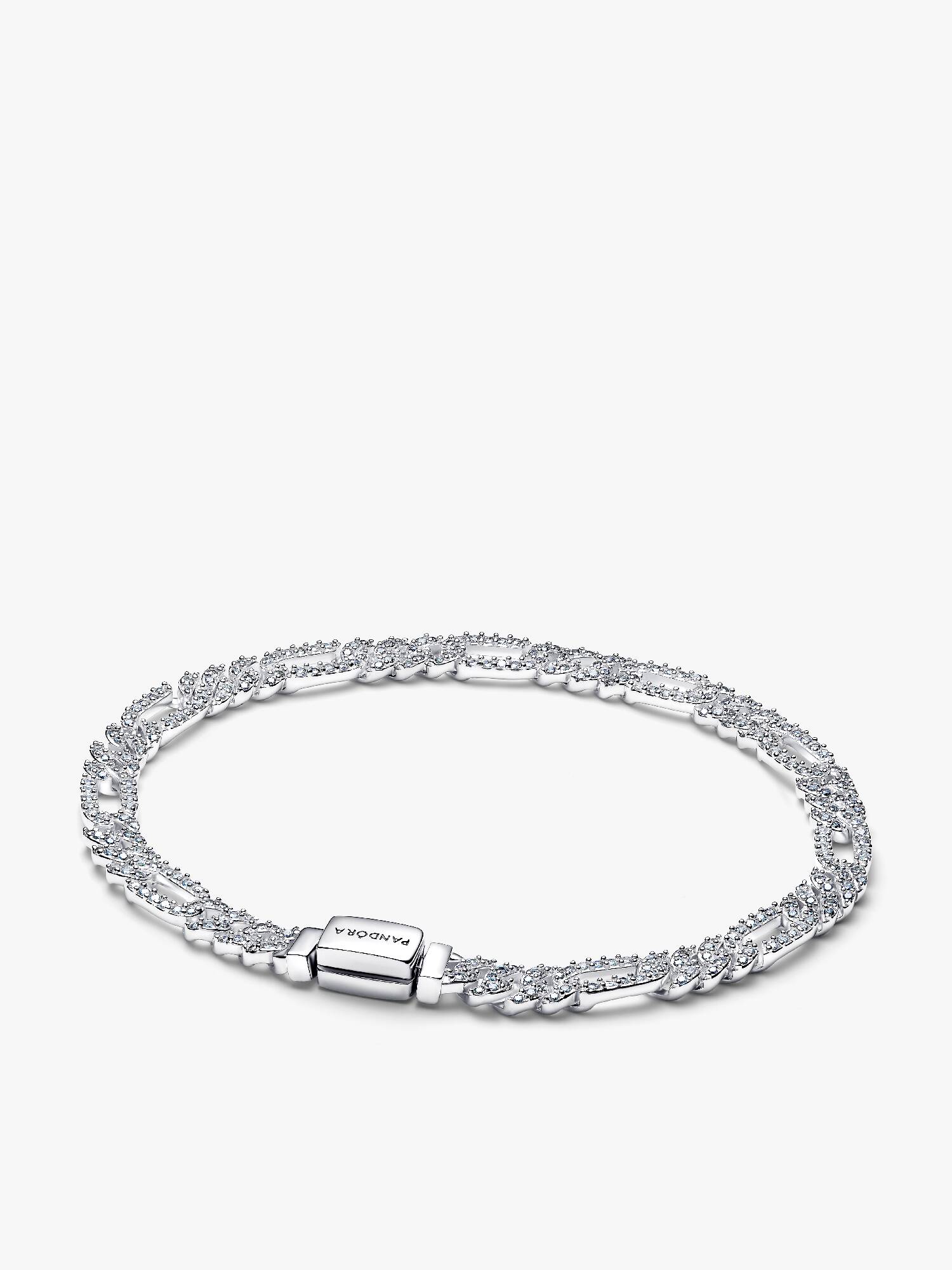 Pulseira de Corrente Cubana Oval