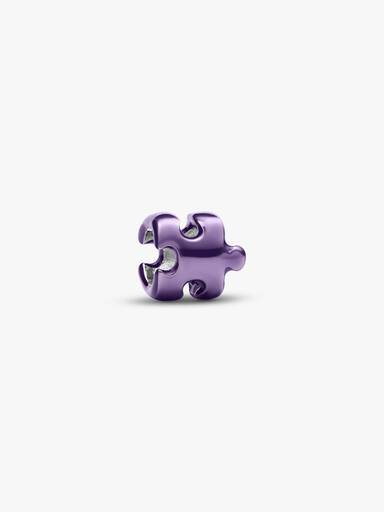 Mini Conta Peça de Puzzle Lilás