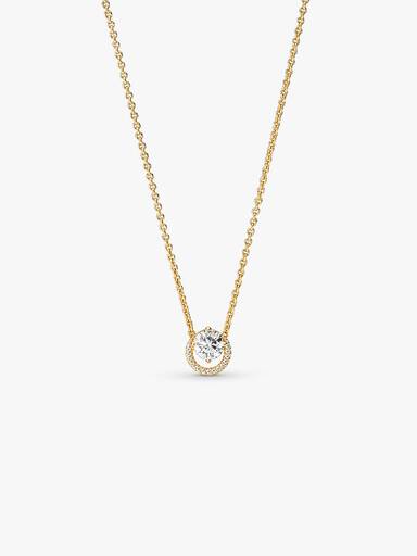 Colar Sparkling Round Halo