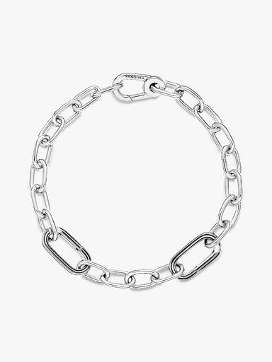 Pulseira de Corrente de Elos Pequenos