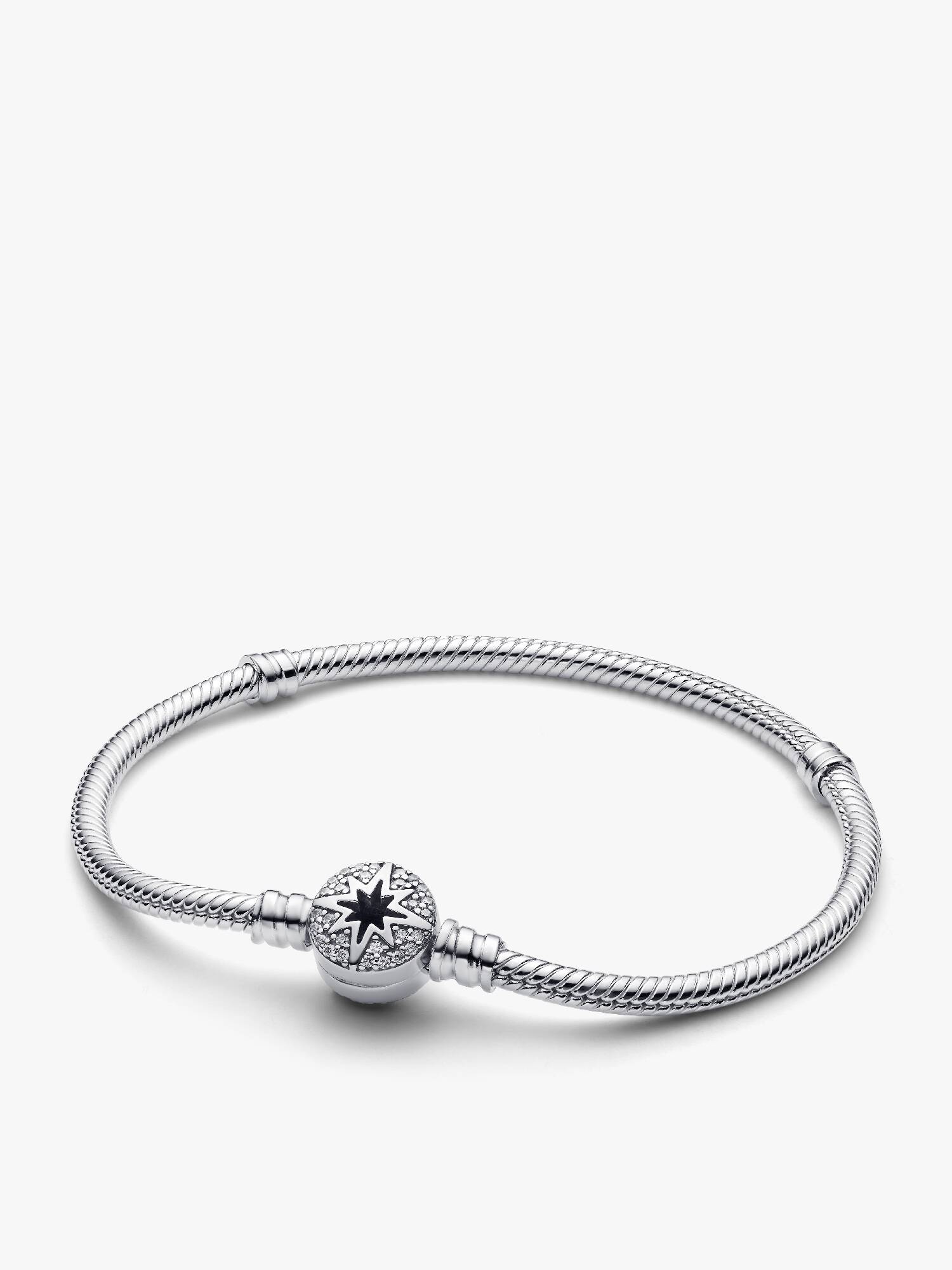 Pulseira Malha Snake Fecho Estrela do Norte