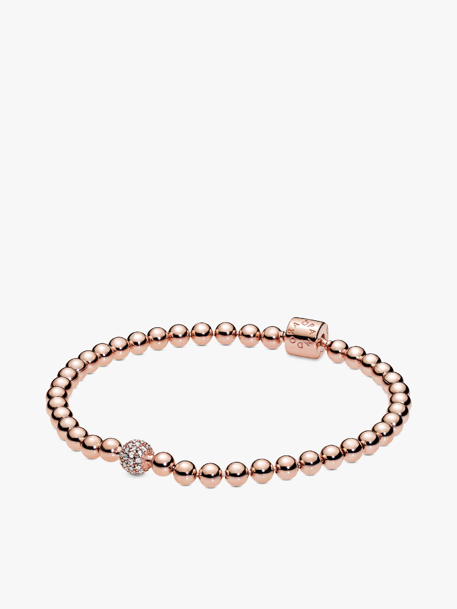Pulseira Esferas e Pavé