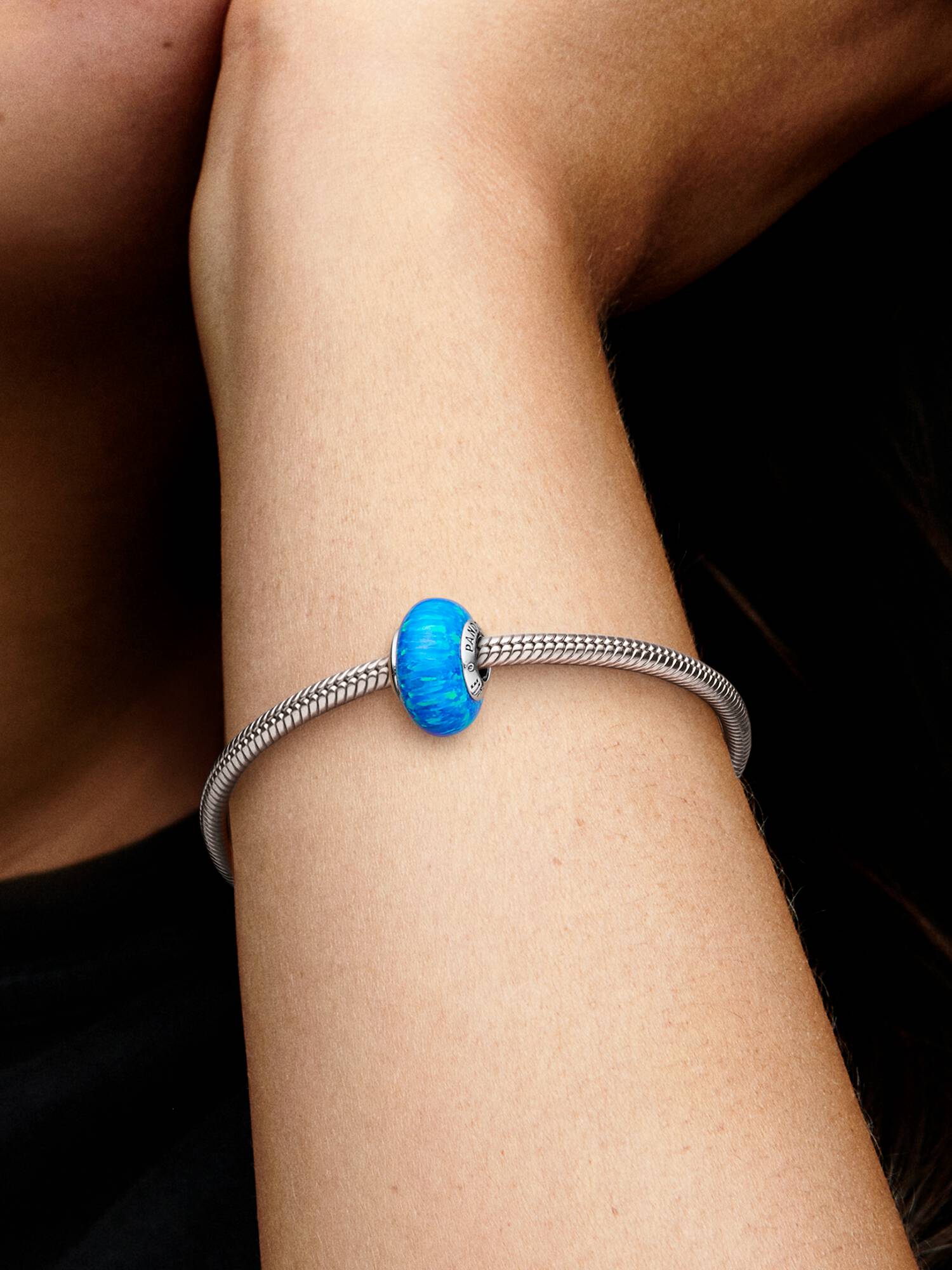Conta Oceano Opalescente Azul