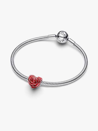 Conta Coração Rosa