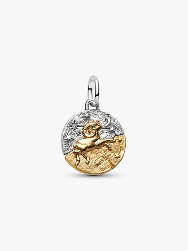 Conta Medalhão Zodíaco Carneiro
