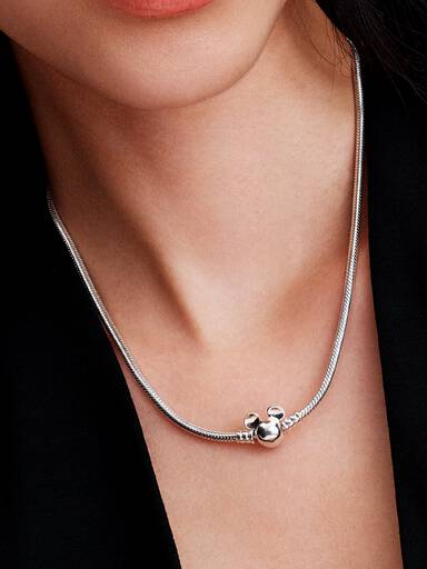 Colar Corrente Snake Mickey Disney