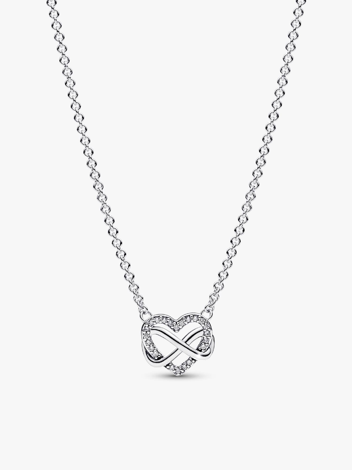 Colar Sparkling Infinity Heart
