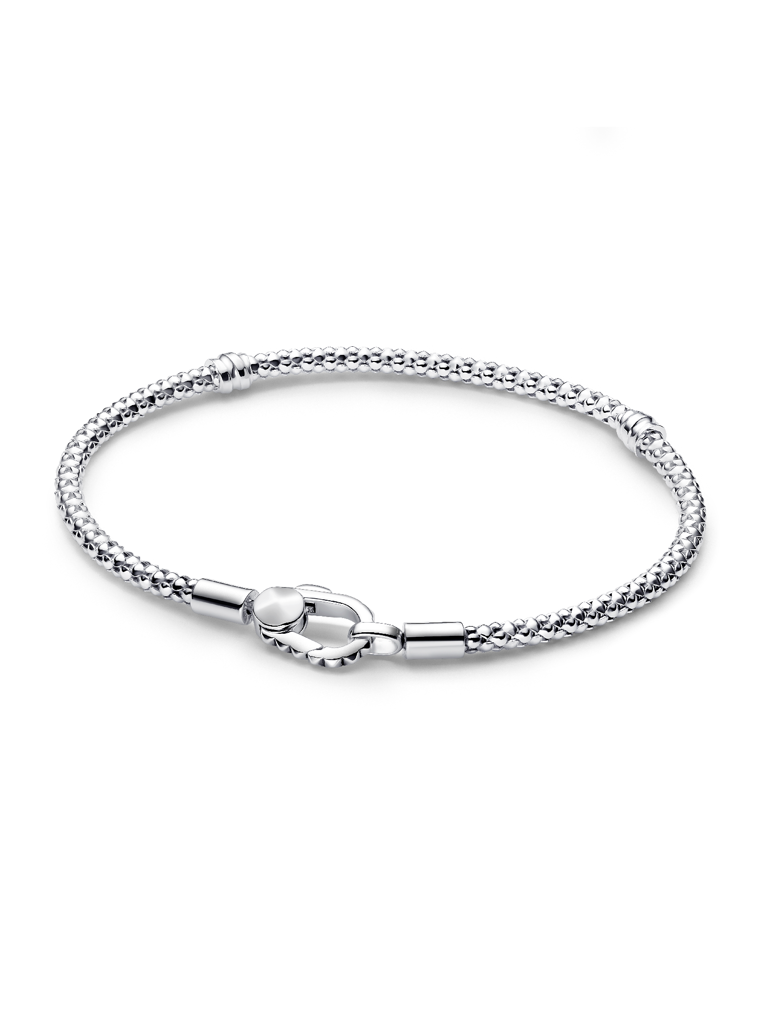 Pulseira de Corrente e Fecho com Tachas