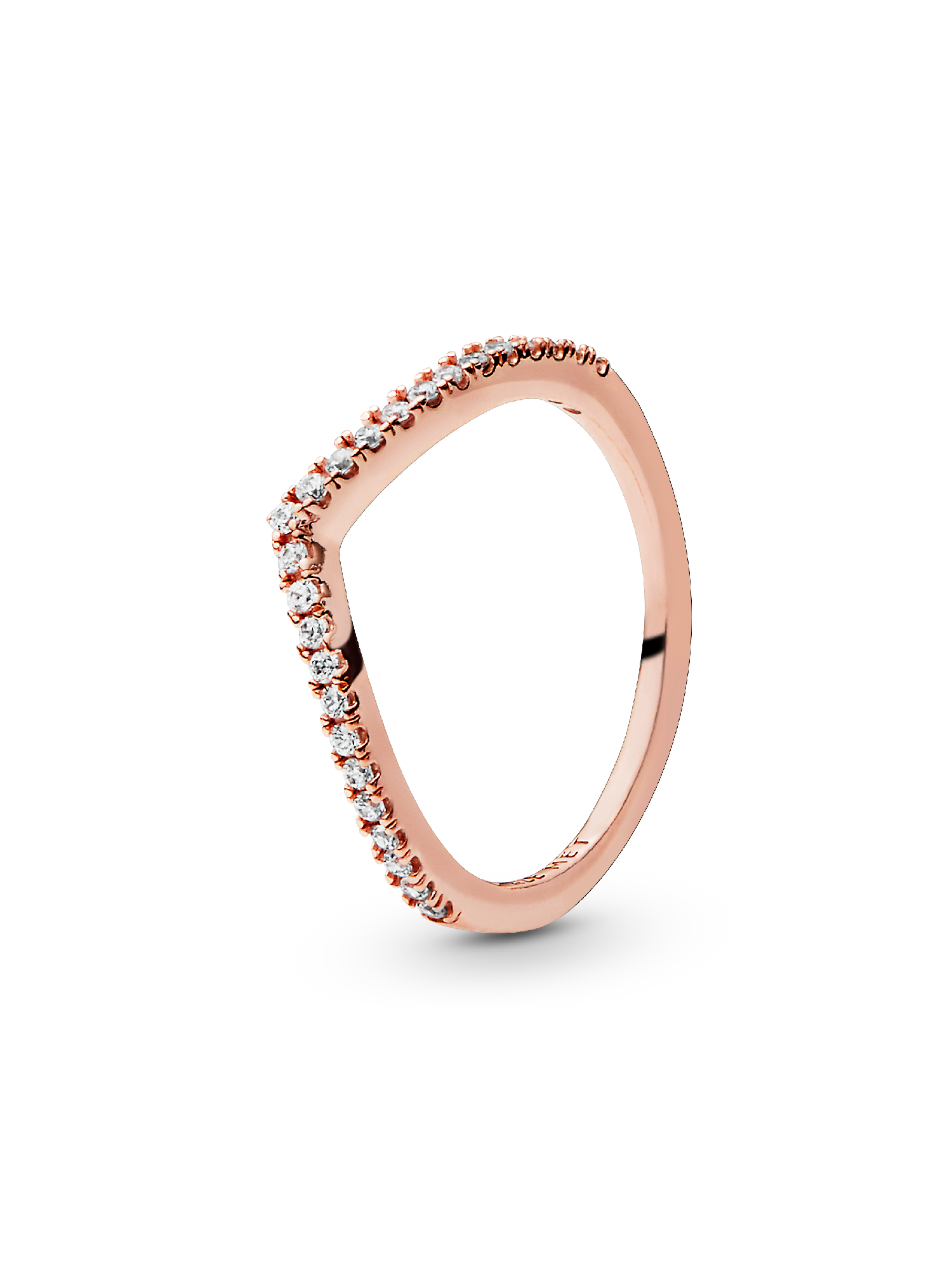 Anel Wishbone Brilhante