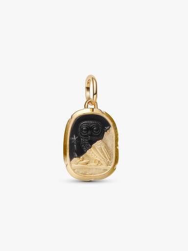 Conta Medalhão Coruja