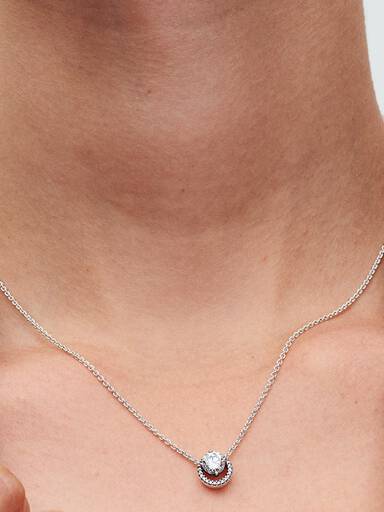 Colar com Pendente Sparkling Halo