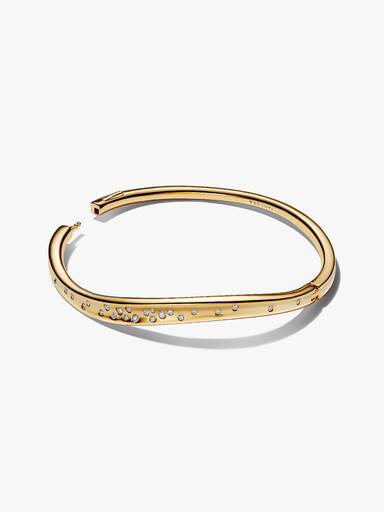 Bangle com Pedras Forma Orgânica