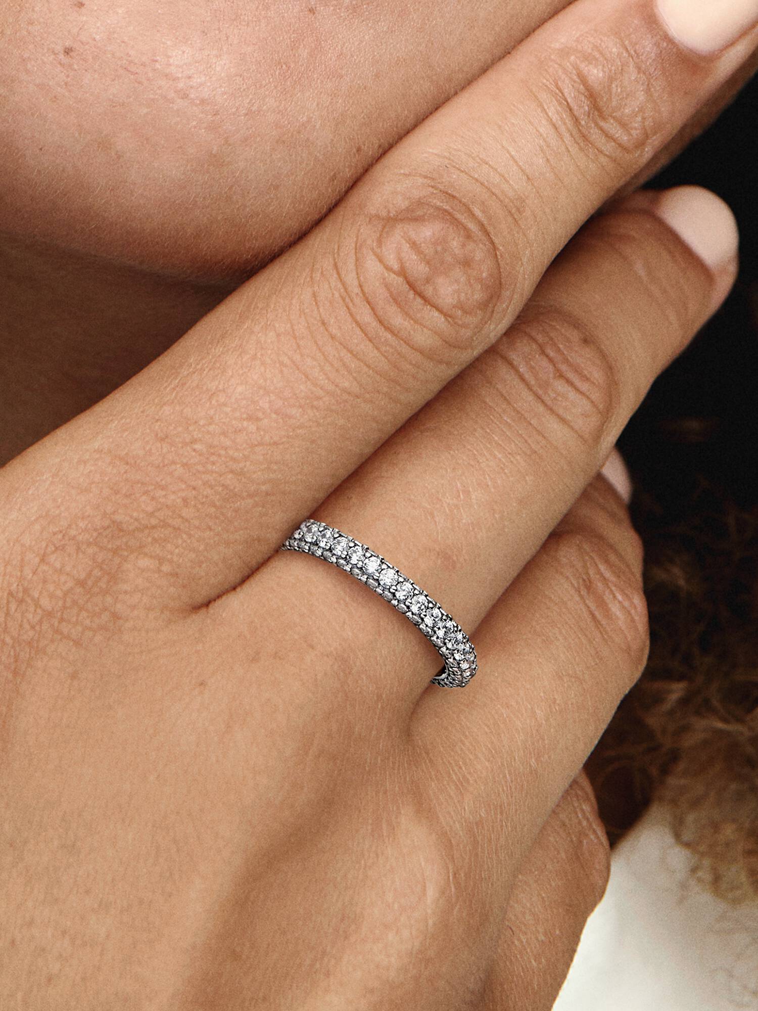 Anel Pandora Timeless Pavé