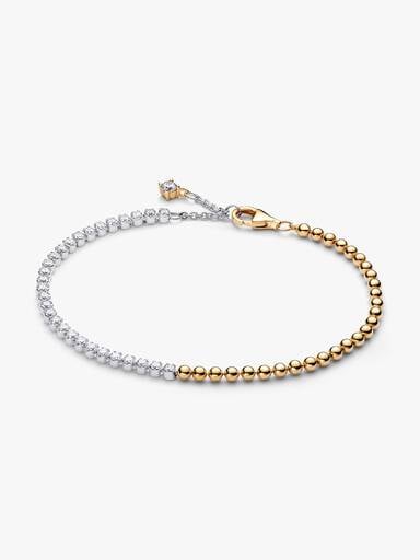 Pulseira de Ténis com Esferas